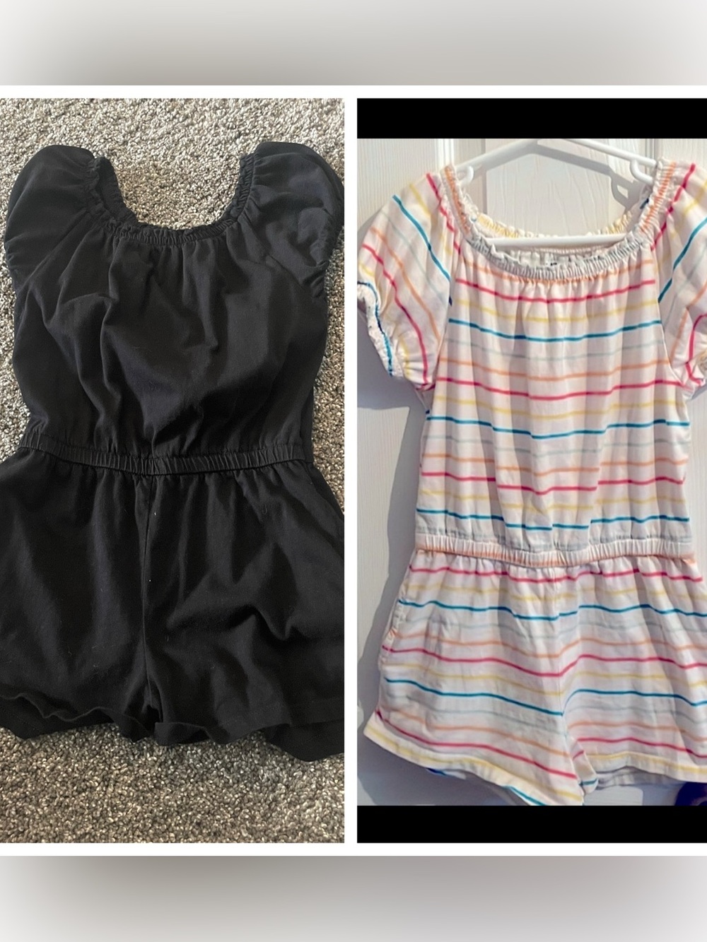 Set of 2 - Girls Old Navy Rompers